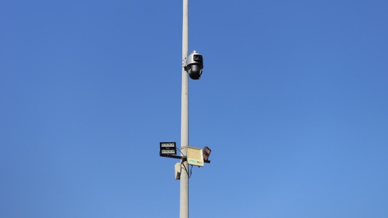 Instalación de 24 cámaras de videovigilancia conectadas al C5 y al C4 municipal. CORTESÍA/Ayto Tlaquepaque&nbsp;