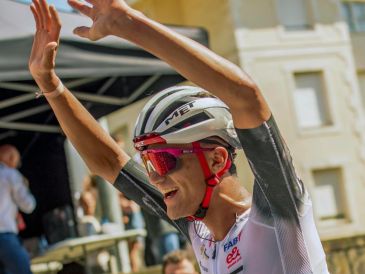 Isaac del Toro, el mexicano del equipo UAE. EFE / J. Zorrilla