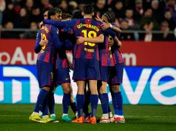 De ganar, el Barcelona llegaría a 61 unidades en 25 partidos y se colocaría en la cima de una liga donde la presión es cada vez mayor y permite menos errores. EFE / S. Wu