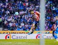 El gol de Ángel Sepúlveda empató momentáneamente el juego al minuto 81. IMAGO7/D. Padilla