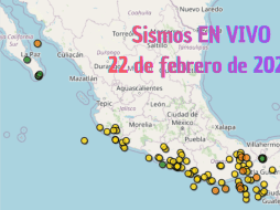 EN VIVO | Sismos en México | Domingo 22 de febrero. ESPECIAL / SSN