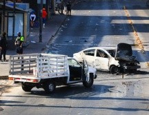 Además de bloqueos, se reportan personas armadas a bordo de vehículos en la ciudad y enfrentamientos armados. EL INFORMADOR/ J. Acosta