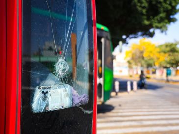 Los sujetos presuntamente habrían participado en la quema de vehículos para el bloqueo de vías de circulación en la Zona Metropolitana de Guadalajara. EL INFORMADOR/ J. Acosta