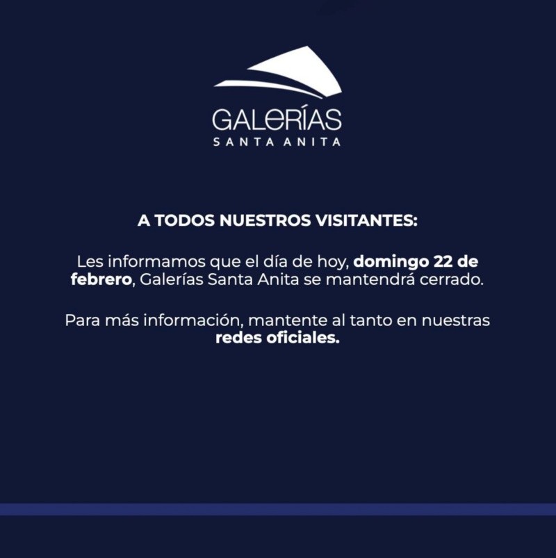 &nbsp;ESPECIAL/GALERÍAS SANTA ANITA