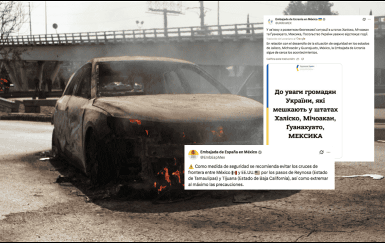 Los avisos de seguridad también incluyen recomendaciones generales como evitar multitudes, permanecer informados a través de medios oficiales. ESPECIAL