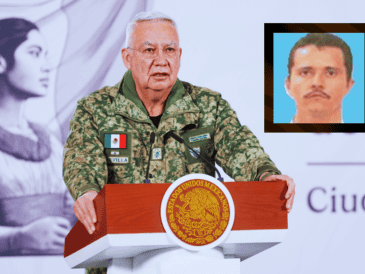 Entre lágrimas, el general Trevilla Trejo envió un pésame a las familias de los soldados fallecidos en el operativo contra "El Mencho". ESPECIAL