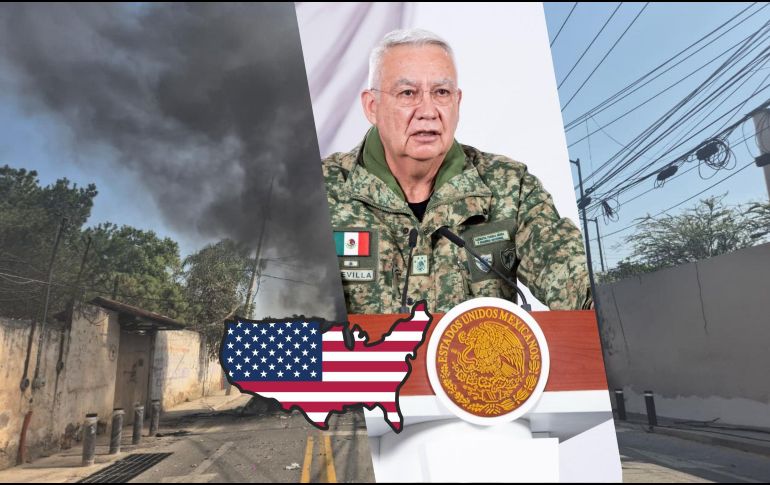 Al Gabinete de Seguridad se le cuestionó sobre el origen de las armas y los calibres que usaron integrantes del CNG para resistirse. EFE / Presidencia / EL INFORMADOR / ARCHIVO