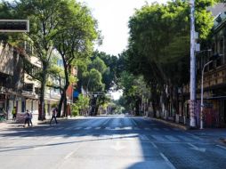 Calma tensa. Vialidades casi vacías en Guadalajara reflejan la mezcla de tranquilidad y preocupación que se percibe el día después de la caída del líder del CNG, Nemesio Oseguera Cervantes 