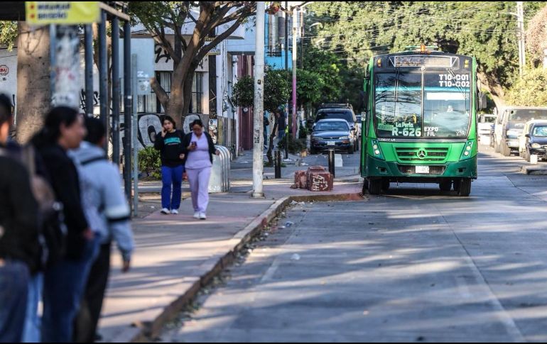 De acuerdo con la Secretaría de Transporte, el servicio de transporte público se estaba retomando de forma paulatina. EL INFORMADOR/A. Navarro