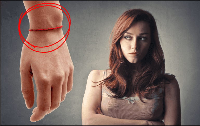 El uso de un hilo o pulsera roja está relacionado con antiguas creencias espirituales.  CANVA