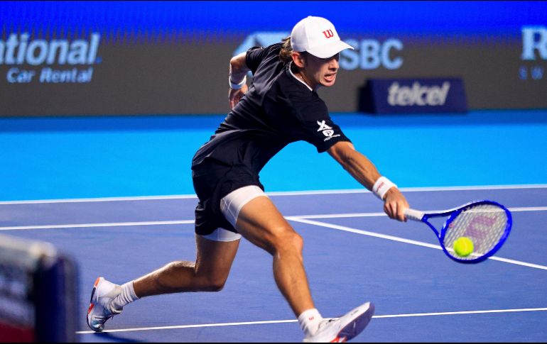 De Miñaur había llegado a Acapulco como el segundo favorito para ganar el torneo. EFE/D. Guzmán