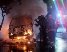 Continúan los hechos vandálicos en varios puntos de Jalisco. CORTESÍA/PC y Bomberos de Guadalajara