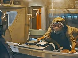 Scorsese presta su voz a un peculiar tendero de cuatro brazos del planeta “Ardennian”, aportando humor en una escena clave con “Mando”. ESPECIAL