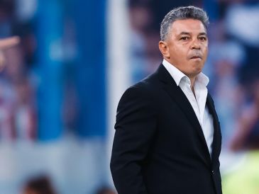 Marcelo Gallardo, quien asumió como entrenador de River en 2014, llevó al club a la conquista de dos Copas Libertadores, en 2015 y 2018. Totalizó siete conquistas internacionales. EFE / J. I. Roncoroni