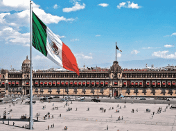 Muchos mexicanos se preguntan cuánto cuesta fabricar las banderas monumentales. ESPECIAL / GOBIERNO DE MÉXICO