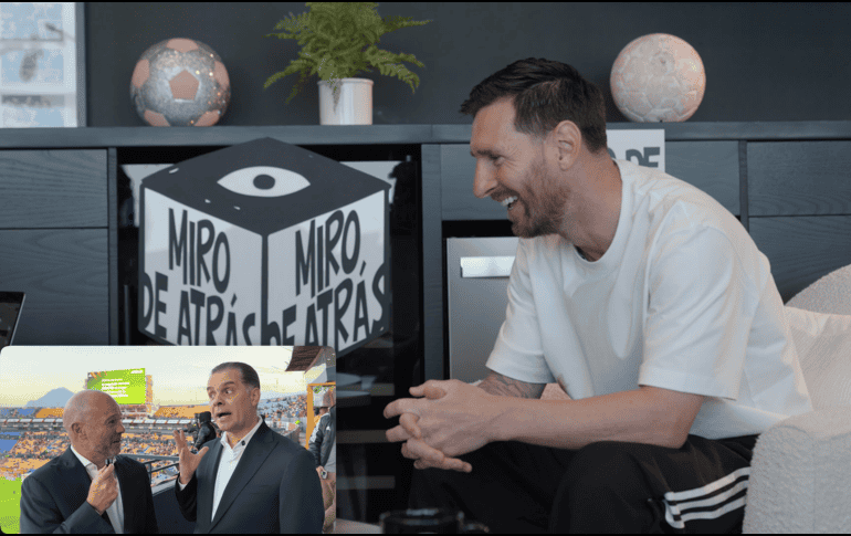 Lionel Messi reaccionó a un video de los comentaristas mexicanos Christian Martinoli y Luis García. YouTube/ @MirodeAtras