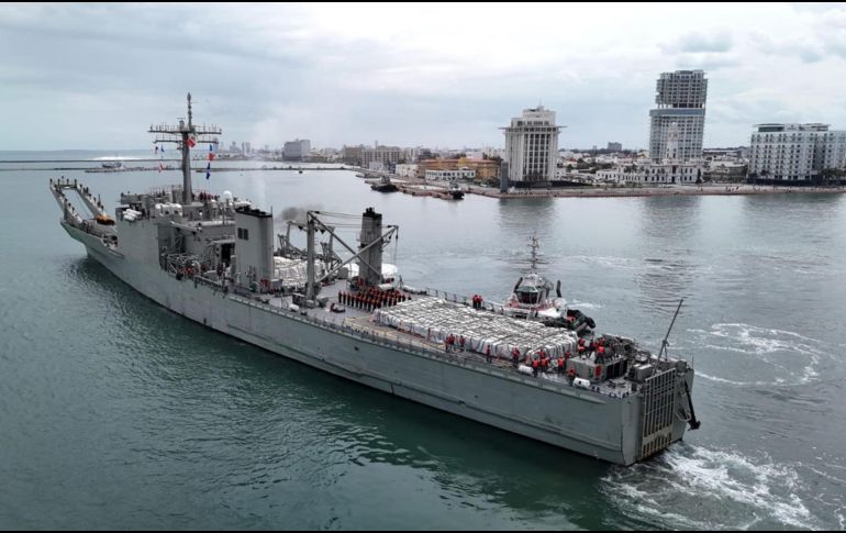 El Gobierno mexicano enmarcó este nuevo cargamento en una “tradición solidaria” con países de América Latina.  EFE/ Secretaría de Relaciones Exteriores