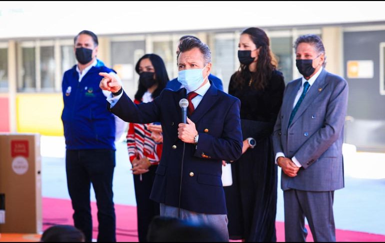 Lemus felicitó a la ciudadanía por seguir las recomendaciones de los gobiernos federal, estatal y municipal, así como al sector empresarial. EL INFORMADOR/ J. Acosta