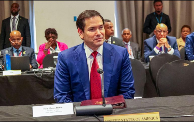 Rubio sostuvo el miércoles una serie de reuniones bilaterales con jefes de gobierno, entre ellos los de San Cristóbal y Nieves, Haití, Jamaica y Guyana. EFE
