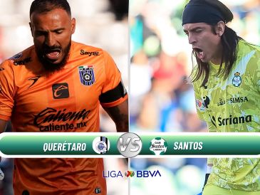 Querétaro y Santos buscan puntos urgentes en la J8. ESPECIAL / IMAGO7 y CANVA