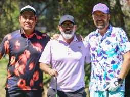 Uriel Barroso, Daniel Álvarez y Guillermo Vega. GENTE BIEN JALISCO / C. Jimeno