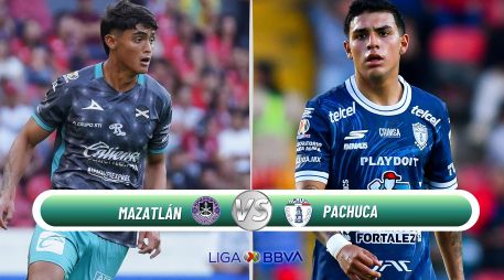 Mazatlán recibe a Pachuca en un duelo en el que buscan distintos objetivos en el Clausura 2026. ESPECIAL / IMAGO7 y CANVA