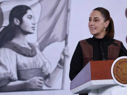 La Mandataria subrayó la importancia de difundir que la situación excepcional vivida el domingo ya se está regularizando. SUN/F. Rojas