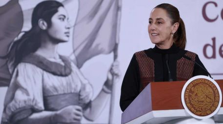 La Mandataria subrayó la importancia de difundir que la situación excepcional vivida el domingo ya se está regularizando. SUN/F. Rojas