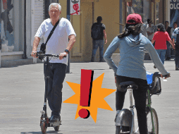 Las autoridades capitalinas ya definieron los lineamientos para la circulación de bicicletas eléctricas y patines eléctricos. EL INFORMADOR / ARCHIVO