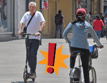 Las autoridades capitalinas ya definieron los lineamientos para la circulación de bicicletas eléctricas y patines eléctricos. EL INFORMADOR / ARCHIVO