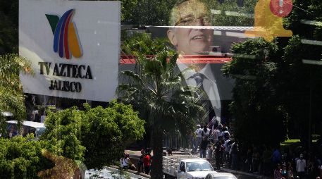 Estas son las empresas que serán parte del concurso mercantil al que se someterá TV Azteca. EL INFORMADOR / SUN / ARCHIVO