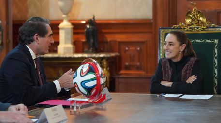 Ciudad de México albergará el 11 de junio próximo el partido inaugural de la Copa del Mundo y tiene cuatro partidos más programados en Guadalajara y Monterrey. ESPECIAL/X/@Claudiashein