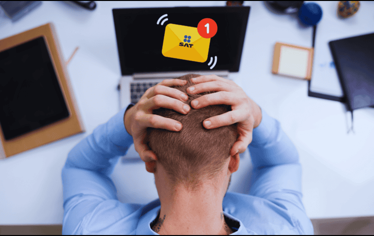 El SAT informó que contactó a grandes contribuyentes que no cubrieron correctamente el pago de sus impuestos de los ejercicios fiscales de 2022 y 2023. ESPECIAL / CANVA