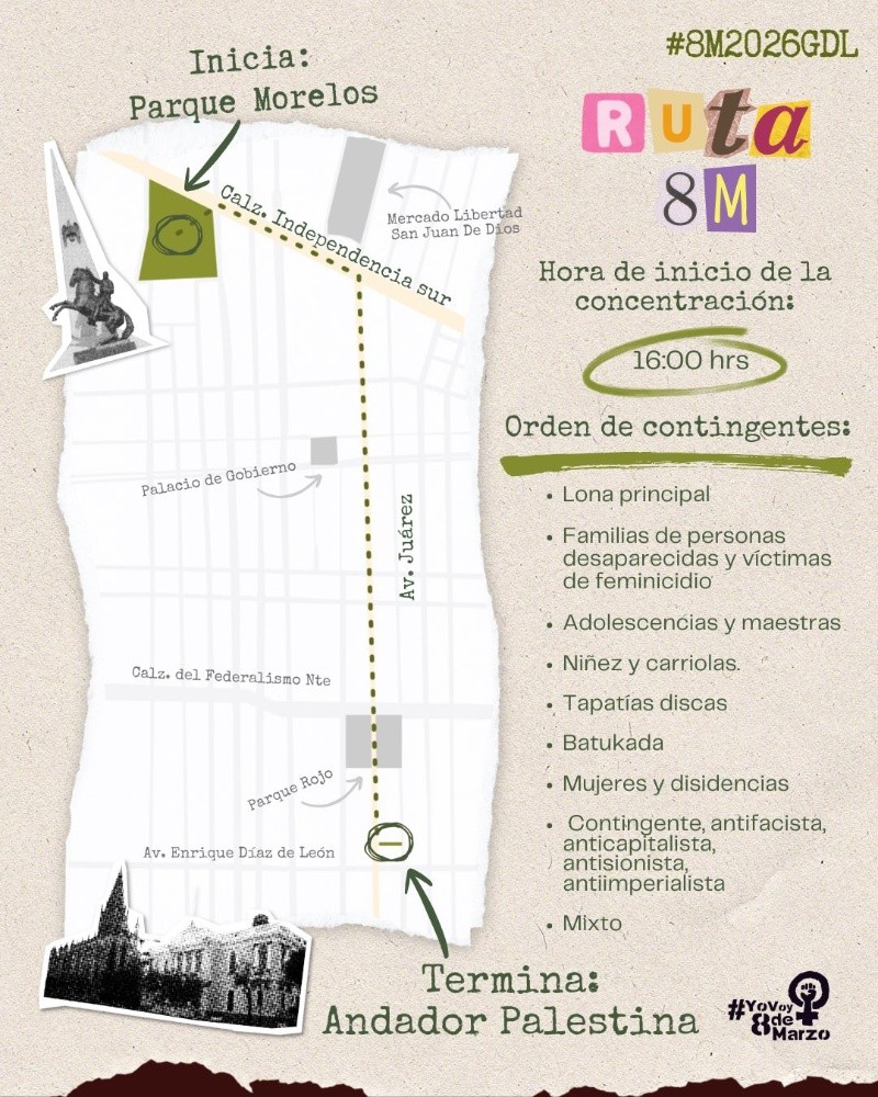 CORTESÍA/ Yo Voy 8 de Marzo