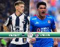 Monterrey recibe a Cruz Azul en choque por los primeros puestos del Clausura 2026. ESPECIAL / IMAGO7 y CANVA