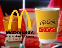 De esta manera puedes conseguir un café completamente gratis en McDonald's. EL INFORMADOR / ARCHIVO