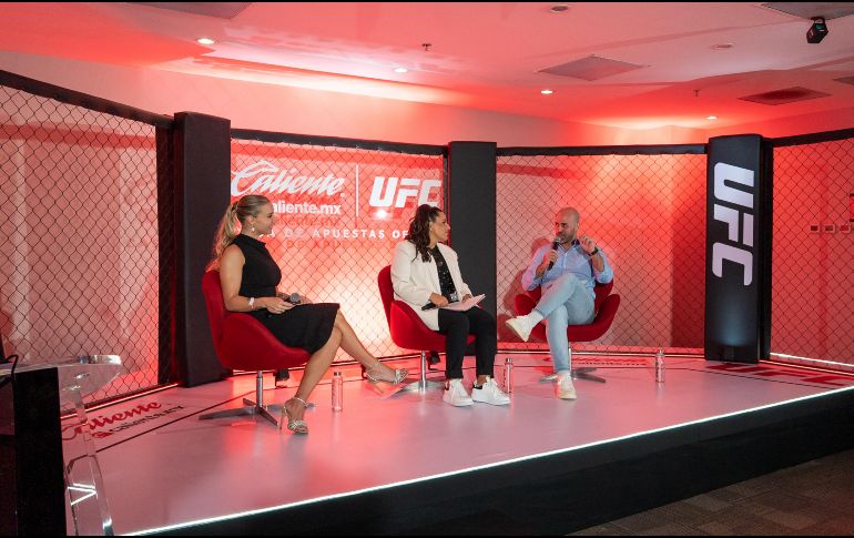 Como socio presentador de la UFC, Caliente.mx aparecerá de forma destacada en todas las actividades oficiales. ESPECIAL/Caliente.mx