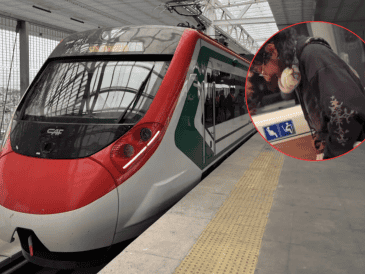 Usuario del Tren Insurgente causa indignación en pasajeros. ESPECIAL / X / @TrenInsurgente / @elvalledemexico