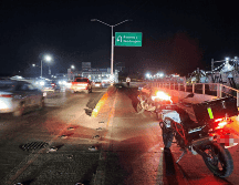 Las autoridades informaron sobre el cierre a la circulación del retorno inferior vehicular de avenida López Mateos hacia Periférico, a la altura de boulevard Bugambilias. X / @JaliscoVial