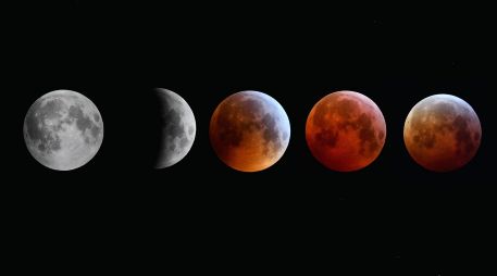 El evento más sobrecogedor del mes ocurre entre el 2 y el 3 de marzo con el eclipse total de Luna. ESPECIAL / CANVA