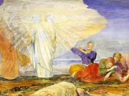 «Su rostro se puso resplandeciente como el sol y sus vestiduras se volvieron blancas como la nieve. De pronto aparecieron ante ellos Moisés y Elías, conversando con Jesús». WIKIPEDIA/«Transfiguración», de Alexander Ivanov