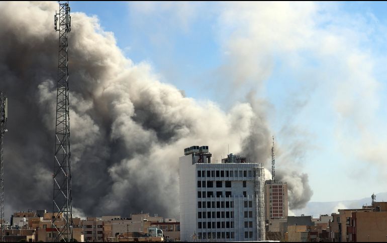 Los ataques también se dirigieron 