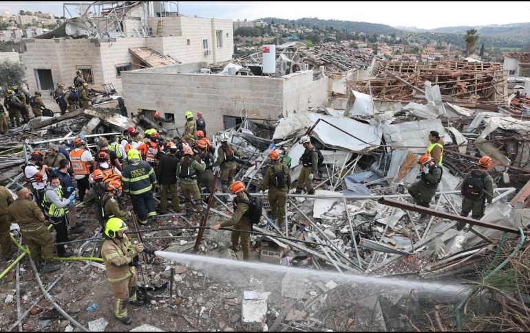 Tras el ataque coordinado de Estados Unidos e Israel contra Irán, que se inició el sábado, Teherán lanzó una operación militar contra Israel y algunos de sus países vecinos en Oriente Medio. EFE/A. Sultan