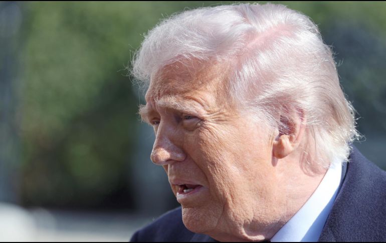 El mandatario estadounidense, que hizo campaña en 2024 con la promesa de mantener a Estados Unidos alejado de guerras exteriores. EFE/ O. Guzmán