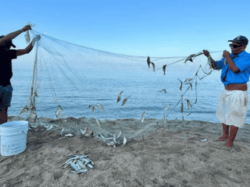 "Este fue un buen domingo, un domingo tranquilo con buena pesca, pero esto ya comenzó y no se va a quedar igual", dijo el pescador. J. WILLIAMS