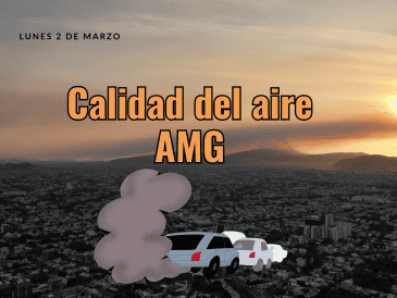 El índice más alto de calidad del aire registrado en el AMG hoy 2 de marzo es en Santa Fe con 105 puntos IMECA. EL INFORMADOR / ARCHIVO