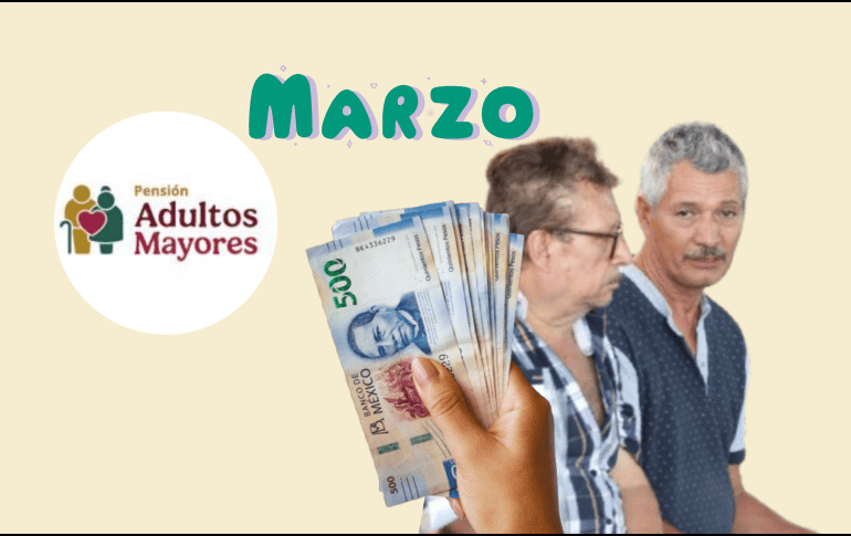 Las y los beneficiarios de la Pensión Bienestar recibirán su pago de marzo 2026 según la letra de su primer apellido. EL INFORMADOR  / ARCHIVO