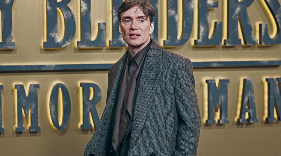Cillian Murphy posa durante la presentación de la cinta “Peaky Blinders: The Immortal Man”. EFE