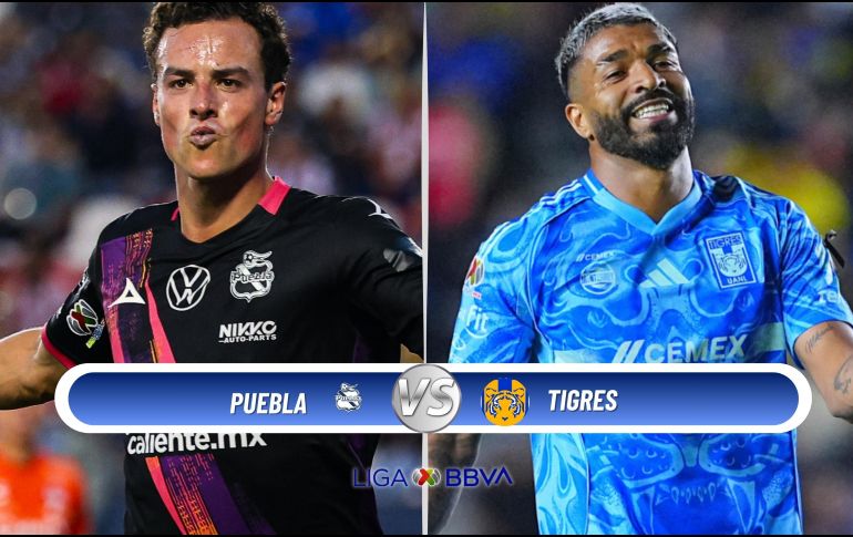 Los regiomontanos apuntan a consolidarse en la zona de Liguilla, mientras el conjunto poblano necesita resultados que le permitan salir de la parte baja. ESPECIAL / IMAGO7 y CANVA