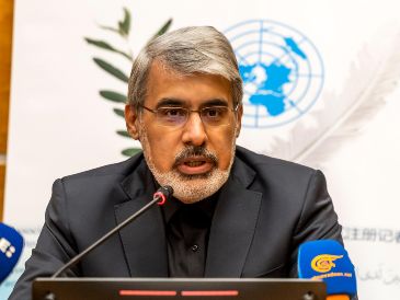 El embajador iraní afirmó que el país está capacitado para continuar la guerra si es necesario. EFE/S. Di Nolfi